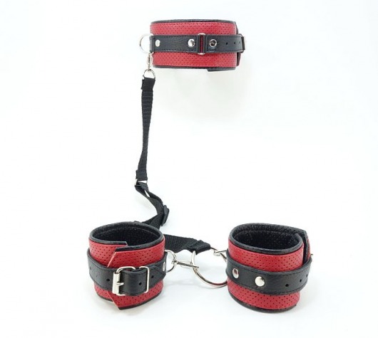 Кожаный БДСМ-набор - БДСМ Арсенал - купить с доставкой в Балашихе