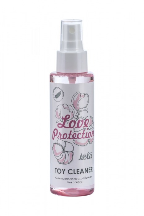 Гигиенический антисептический лосьон Toy cleaner - 110 мл. - Lola Games - купить с доставкой в Балашихе