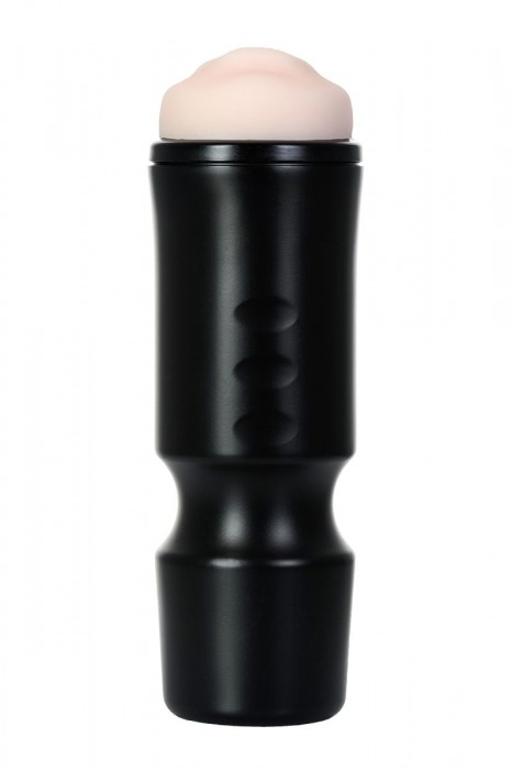 Мастурбатор-ротик A-Toys в черной колбе - A-toys - в Балашихе купить с доставкой