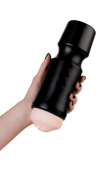 Мастурбатор-ротик A-Toys в черной колбе - A-toys - в Балашихе купить с доставкой