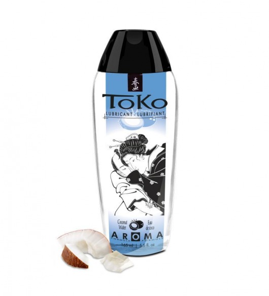 Интимный гель TOKO Cononut Water с ароматом кокоса - 165 мл. - Shunga - купить с доставкой в Балашихе