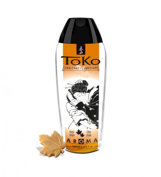 Интимный гель TOKO Maple Delight с ароматом кленового сиропа - 165 мл. - Shunga - купить с доставкой в Балашихе